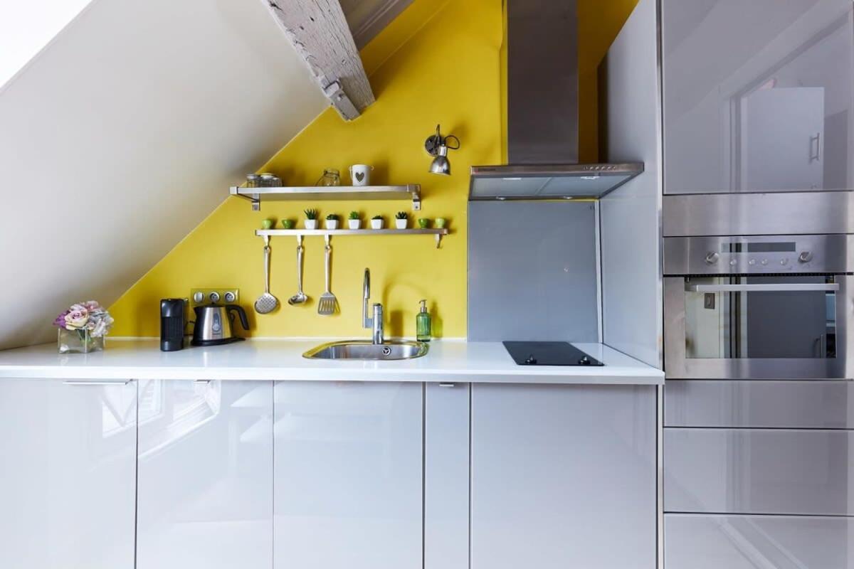 Appartamento Vosges 1Br Cozy Parigi Esterno foto