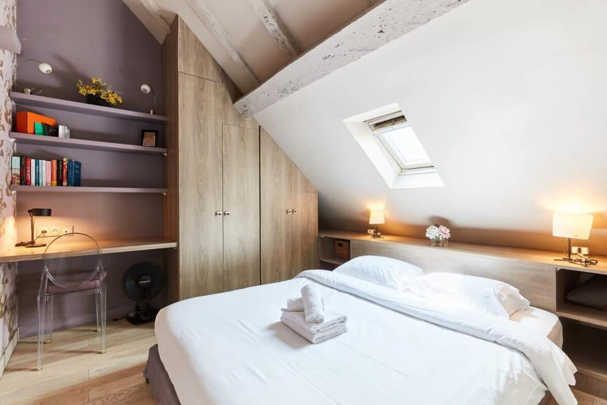 Appartamento Vosges 1Br Cozy Parigi Esterno foto